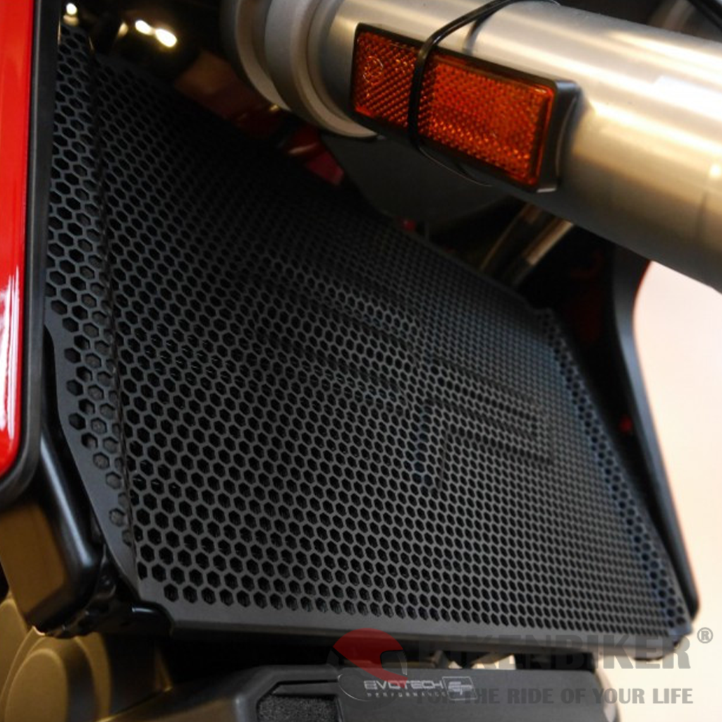 Ducati Multistrada 1200 S Radiator, Oil Cooler and Engine Guard Set (2015+) - Evotech Performance