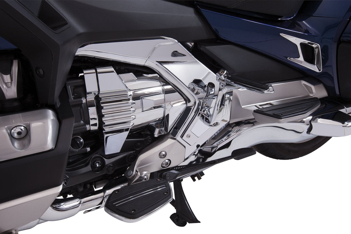 Chrome Engine Cover Set for DCT Models - Honda Goldwing - Ciro Goldstrike