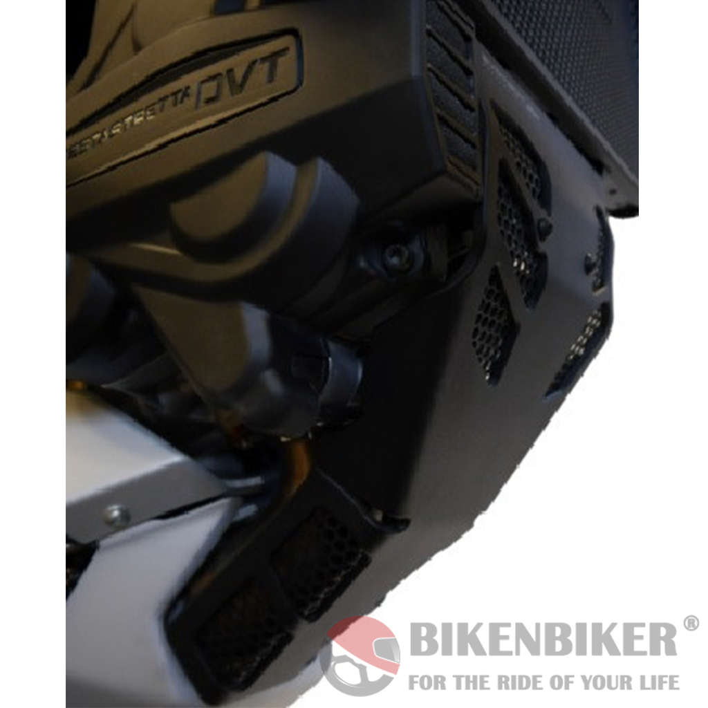 Ducati Multistrada 1200 S Radiator, Oil Cooler and Engine Guard Set (2015+) - Evotech Performance