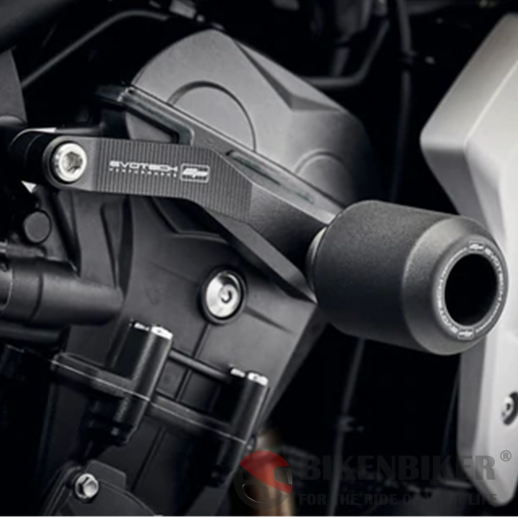 Triumph Tiger Sport 660 and Trident Crash Protection - Evotech Performance