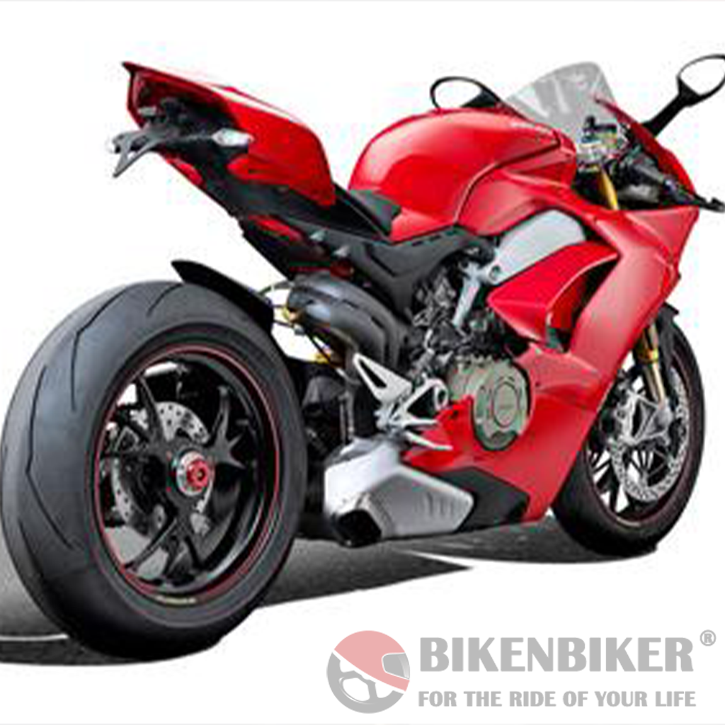 Ducati Panigale V4 Pillion Peg Removal Kit / Fuel Tank Cover Guard 2018+ - Evotech Performance