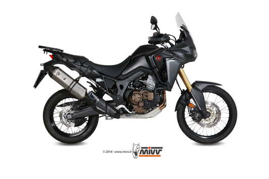 Speed Edge Slip On Exhaust for Honda CRF1000L Africa Twin - Mivv