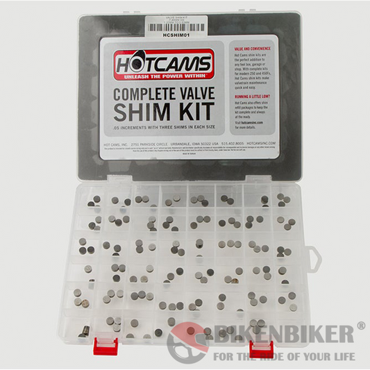 Valve Shim Kits by Hot Cams - All Balls Racing