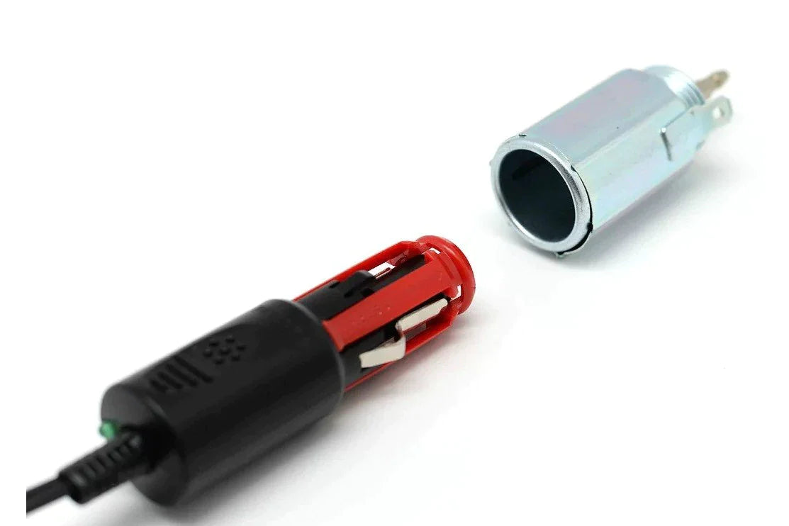 DIN+Cigarette (Changeable) to USB Type-C (Straight) Adapter - Cliff Top