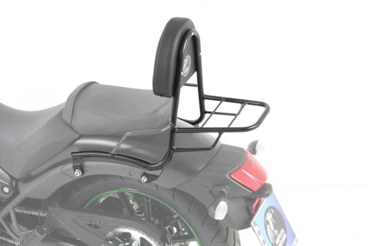 Kawasaki Vulcan S Ergonomics - Backrest w/wo Small Carrier - Hepco & Becker