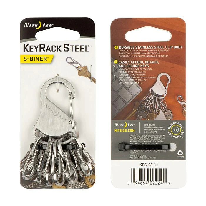Keyrack Steel S-Biners - niteIZE