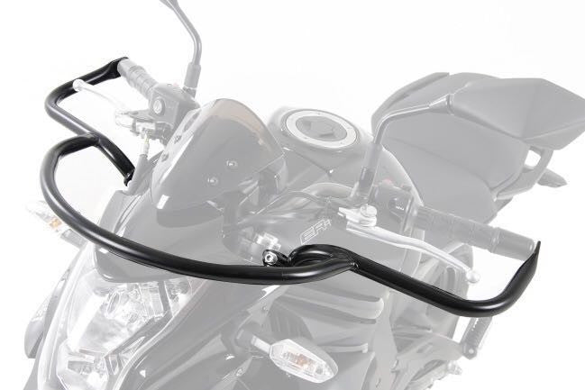 Kawasaki ER 6n Driving school protection bar front Hepco Becker - Bike 'N' Biker