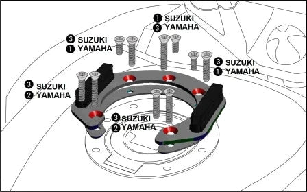 Tank Bag Magnetic Ring - Hepco Becker