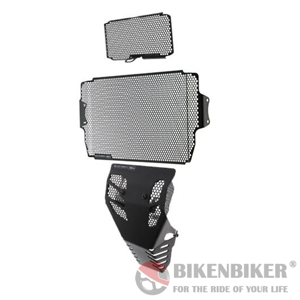 Ducati Multistrada 1260 / S Radiator, Oil Cooler & Engine Guard Set (2018+) - Evotech Performance