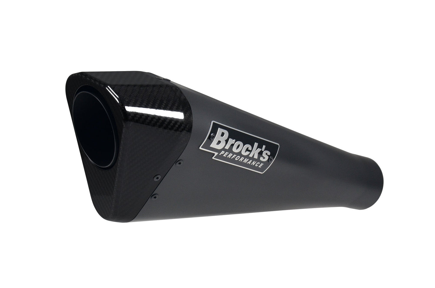 Penta-Carbon Full System 15" Muffler (Black) ZX-10R (16-20) - Brock's Performance