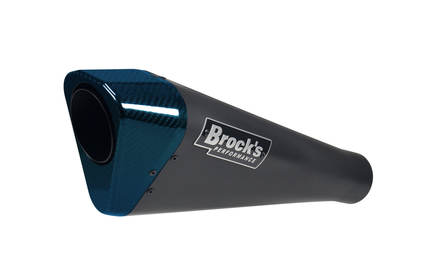 Penta-Carbon Full System 15" Muffler (Black) ZX-10R (16-20) - Brock's Performance