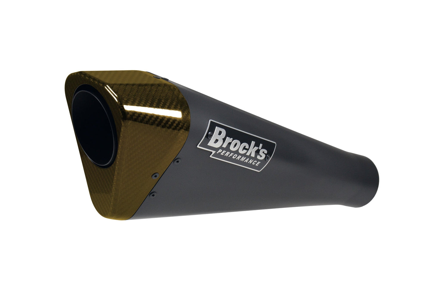 Penta-Carbon Full System 15" Muffler (Black) ZX-10R (16-20) - Brock's Performance