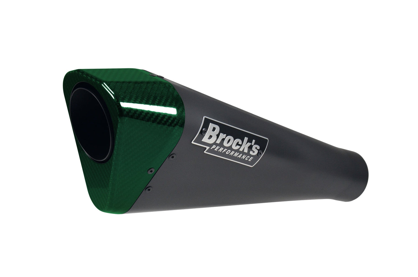 Penta-Carbon Full System 15" Muffler (Black) ZX-10R (16-20) - Brock's Performance