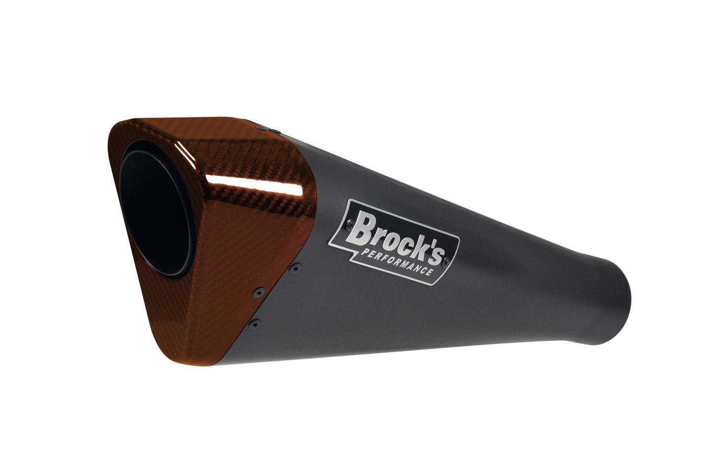 Penta-Carbon Full System 15" Muffler (Black) ZX-10R (16-20) - Brock's Performance