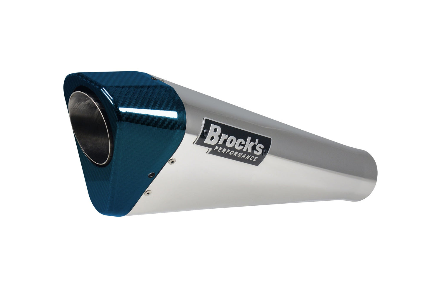 Penta-Carbon Muffler 15" (Polished) S1000RR (2020) - Brock's Performance