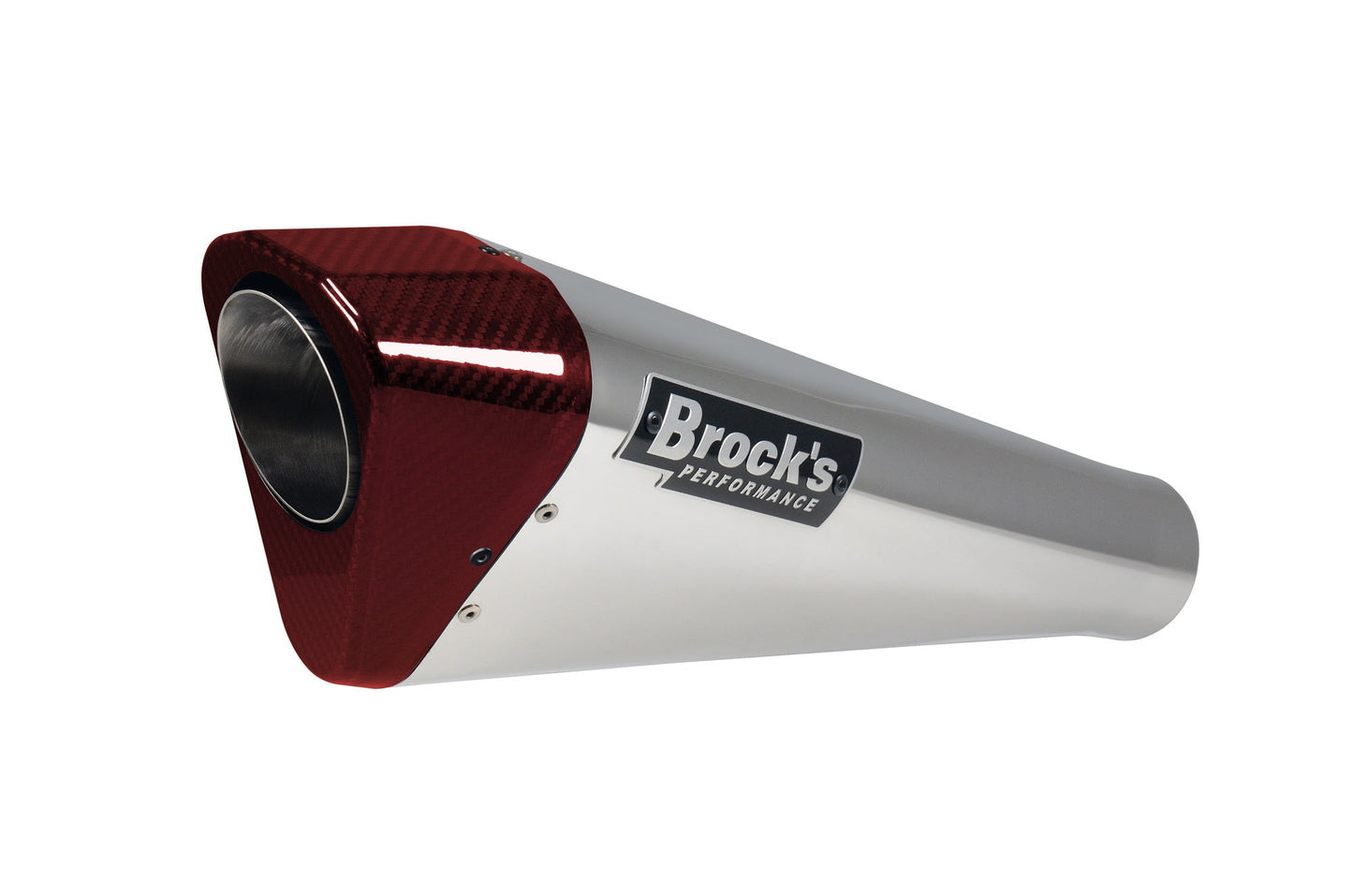 Penta-Carbon Full System 15" Muffler (Polished) ZX-10R (16-20) - Brock's Performance