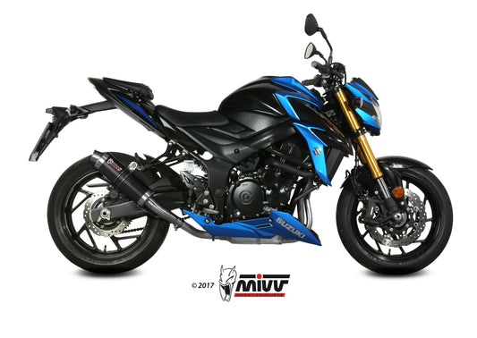 GP Slip On Exhaust for Suzuki GSX-S750 - Mivv