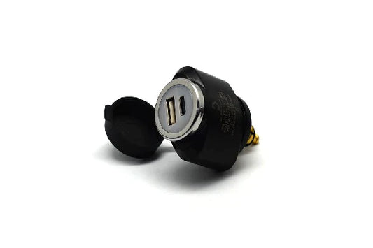 DIN to 36W USB/USB Type-C (Mini) Adapter - Cliff Top