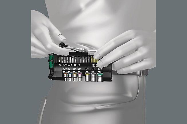 Ratchet + Screwdriver Kit (1/4") - Tool Check - Wera Tools