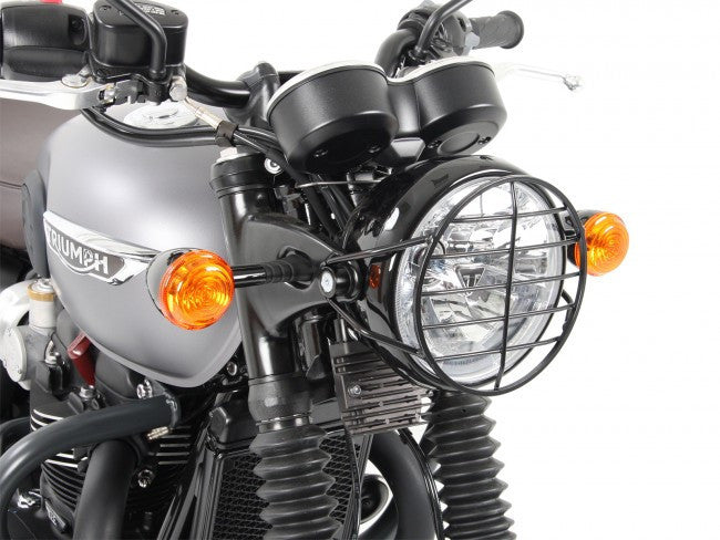 Triumph Bonneville T120 Protection - Headlight Guard - Bike 'N' Biker