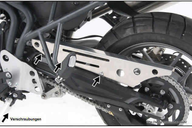 Triumph Tiger 800 Series Chain protection Hepco Becker - Bike 'N' Biker