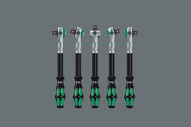 Ratchet Kit with Bits + Sockets - Soft Case (8100) - Wera Tools