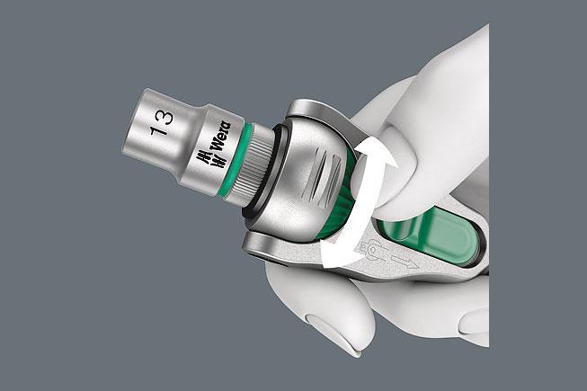 Ratchet Kit with Bits + Sockets - Soft Case (8100) - Wera Tools