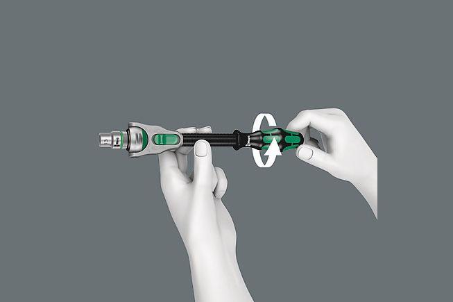 Ratchet Kit with Bits + Sockets - Soft Case (8100) - Wera Tools