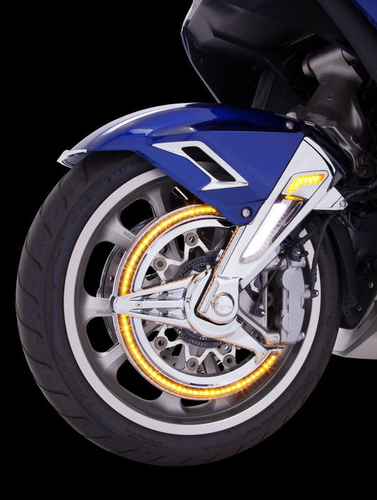 LED Rotor Covers - Honda Goldwing - Ciro Goldstrike