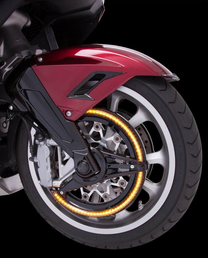 LED Rotor Covers - Honda Goldwing - Ciro Goldstrike