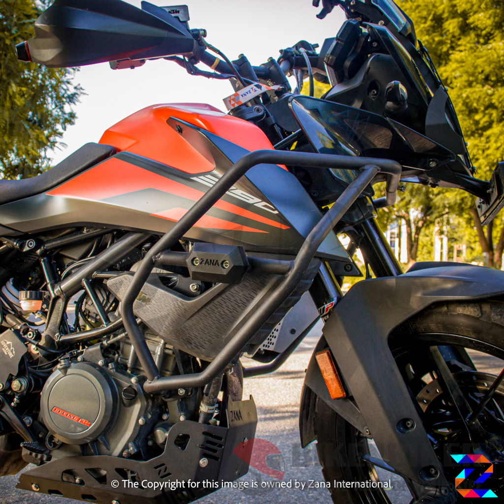 Engine Guard with sliders - KTM 390 ADV - Zana