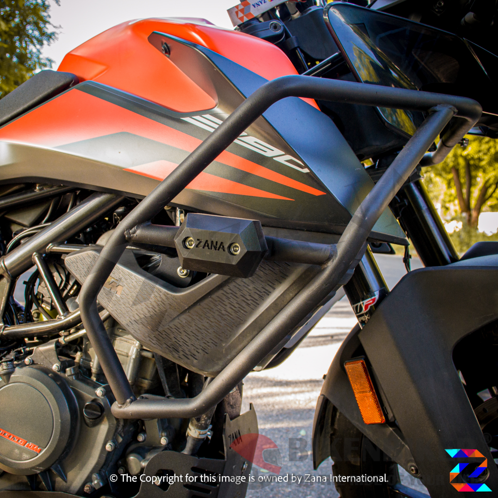 Engine Guard with sliders - KTM 390 ADV - Zana