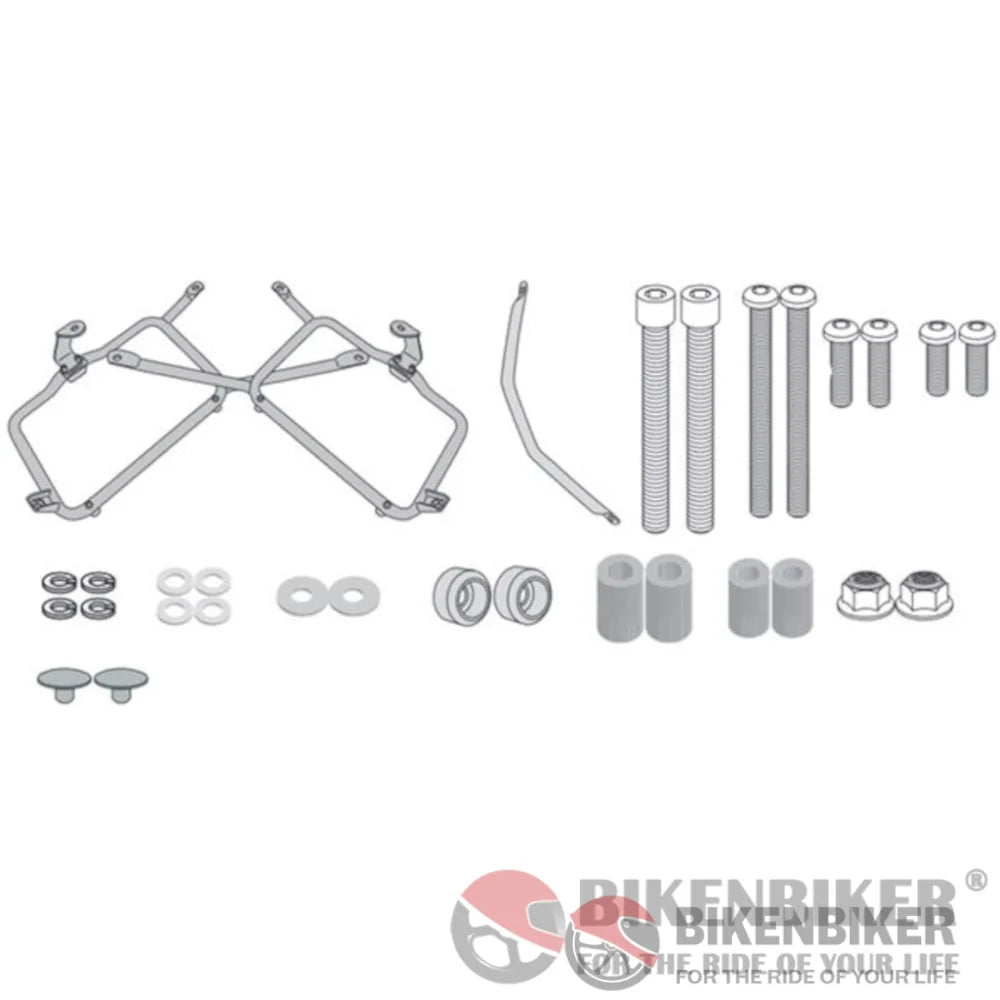 Specific Pannier Holder For Royal Enfield Meteor 350 - Givi Side Rack