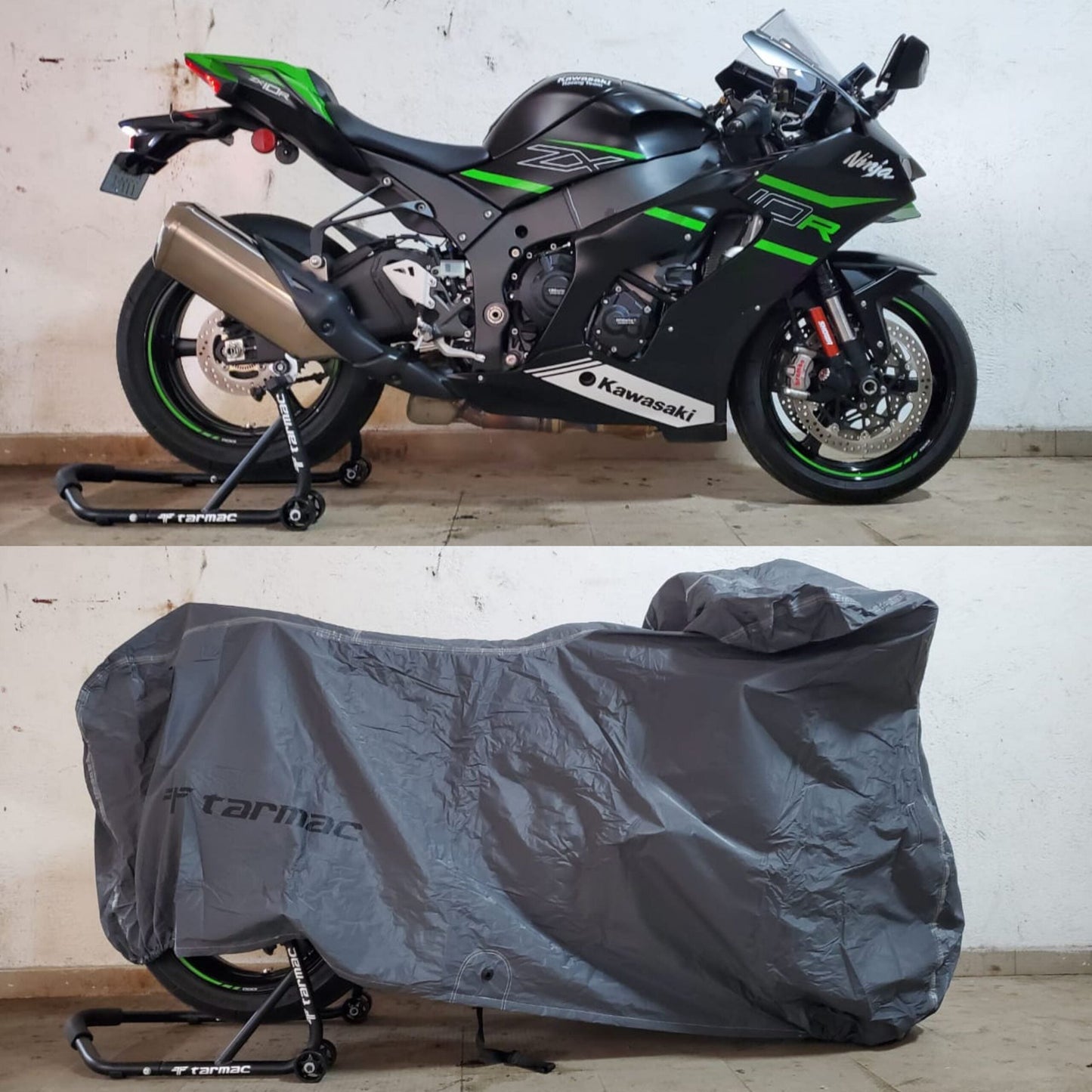 Waterproof Motorcycle Cover - Tarmac Lined