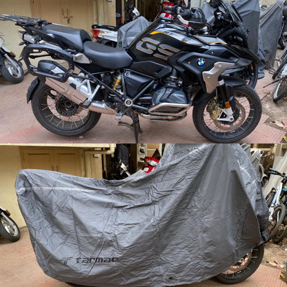 Waterproof Motorcycle Cover - Tarmac Lined