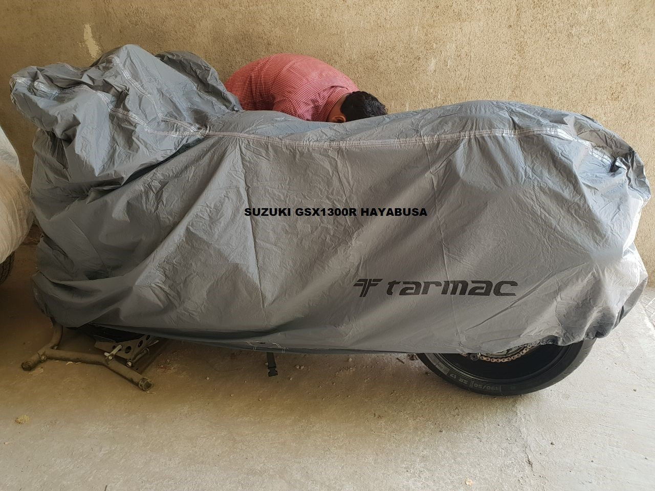 Waterproof Motorcycle Cover - Tarmac Lined