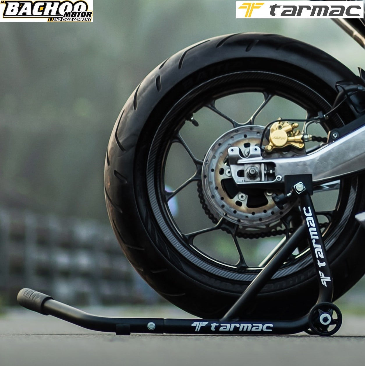 Universal Rear Paddock Stand-Tarmac