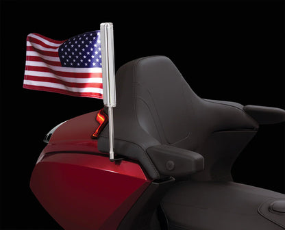 Tour Trunk Flag Pole Mount For Honda Goldwings - Goldstrike - 78621