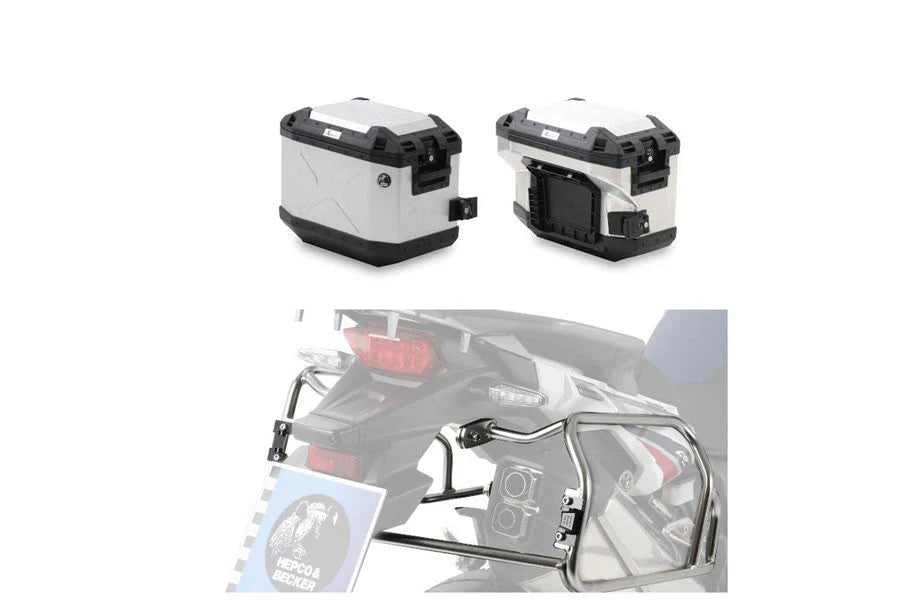 Sidecase Cutout Series - Carrier For BMW F900GS 2024 Onwards -Hepco Becker  - 6516514 00 22