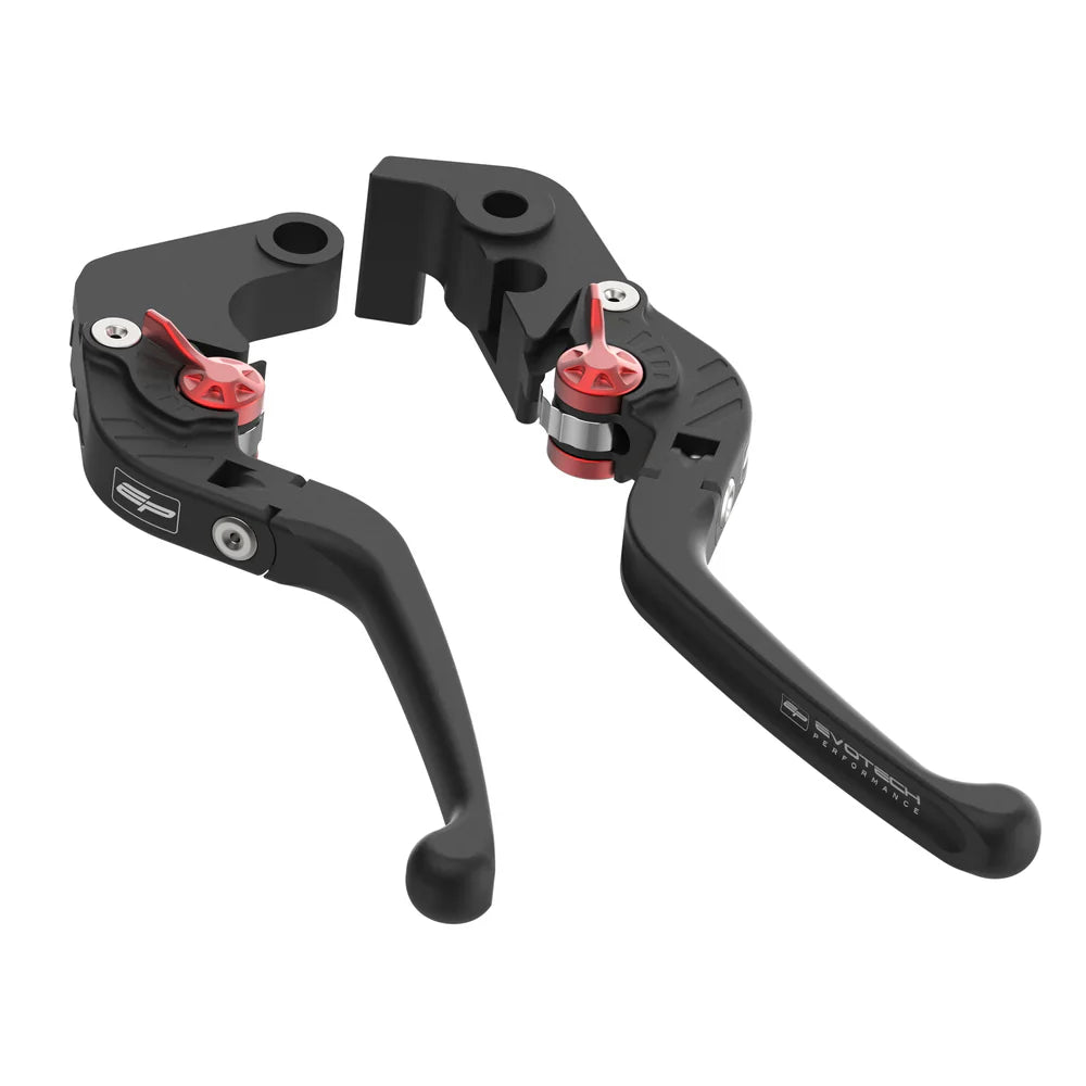 Evo Folding Clutch and Brake Lever set For Aprilia 2024+-Evotech Performance-PRN035239-036633