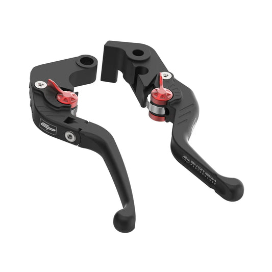 Evo Folding Clutch and Short Brake Lever Set For Aprilia 2024+-Evotech Performance-PRN035256-036633