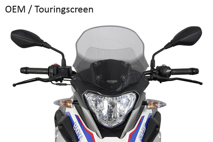 TOURER - Touring windshield "T" 2017 For BMW G310GS/ADVENTURE - MRA - 4025066163908