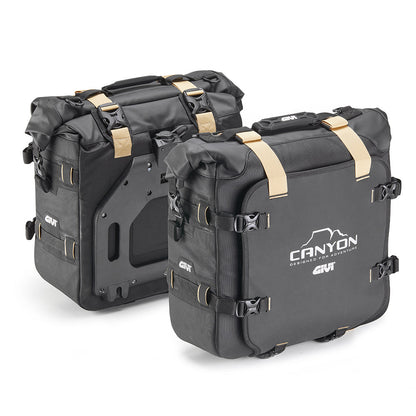 Monokey Canyon Waterproof Pair Of Side Bags 25+25Ltr-Givi