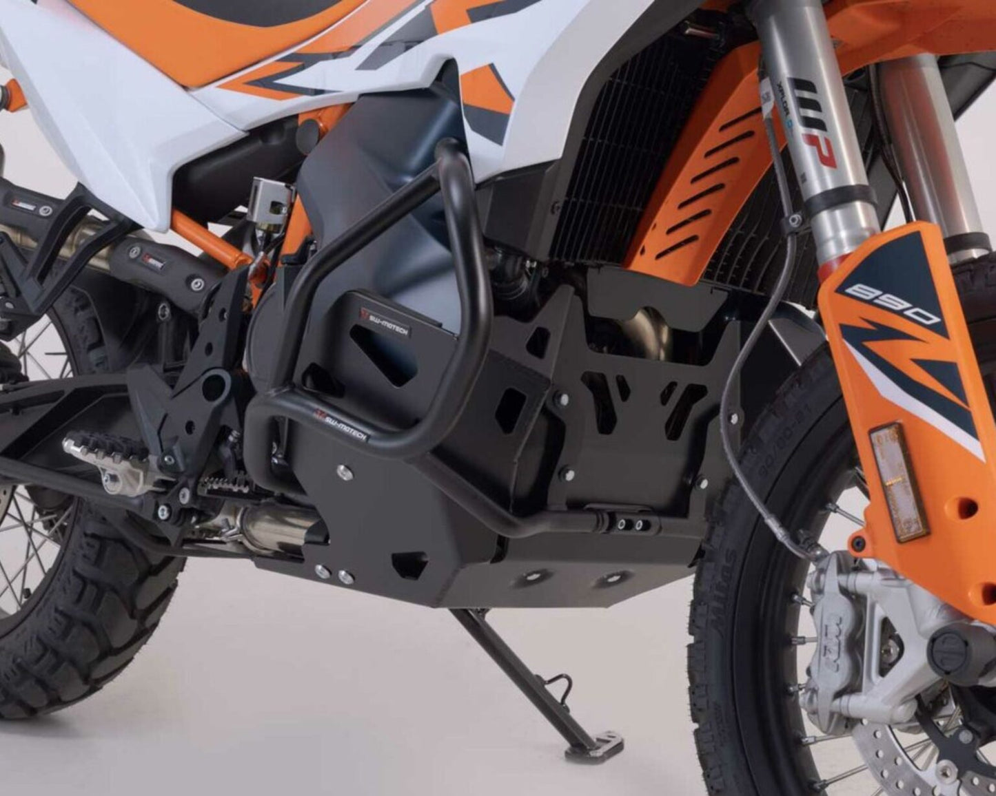 Sump Guard Black For KTM 890 Adventure -SW-Motech