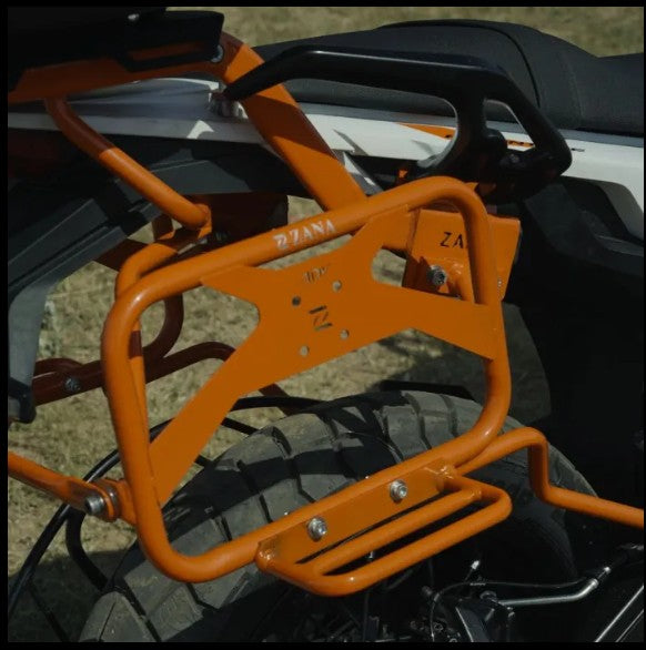 Roadster Saddle Stay With Jerry Can Mount Orange For KTM 390Adventure-Zana