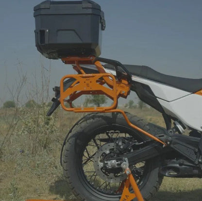 Roadster Saddle Stay With Jerry Can Mount Orange For KTM 390Adventure-Zana