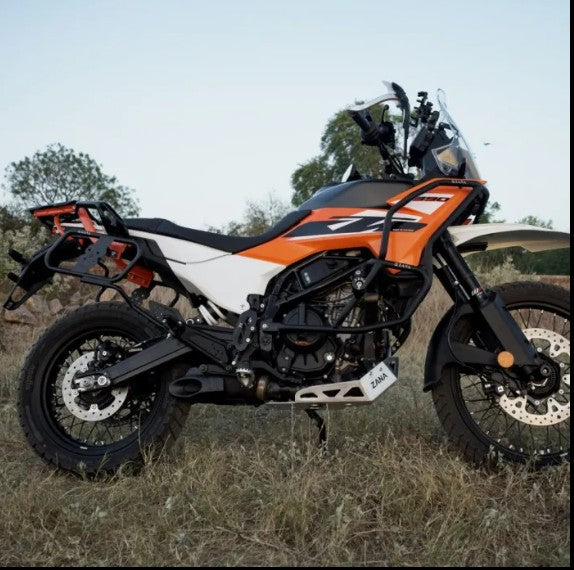 Tank Guard Black With Slider For KTM 390Adventure -Zana