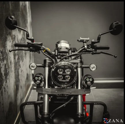 Fog Light Mount For Honda Rebel 500 -Zana