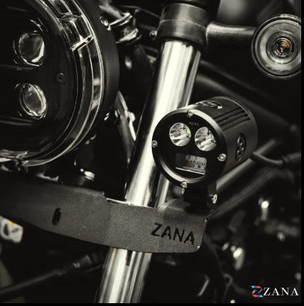 Fog Light Mount For Honda Rebel 500 -Zana