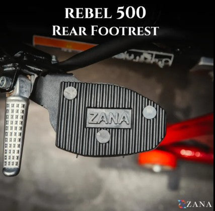Rear Footrest For Honda Rebel 500-Zana